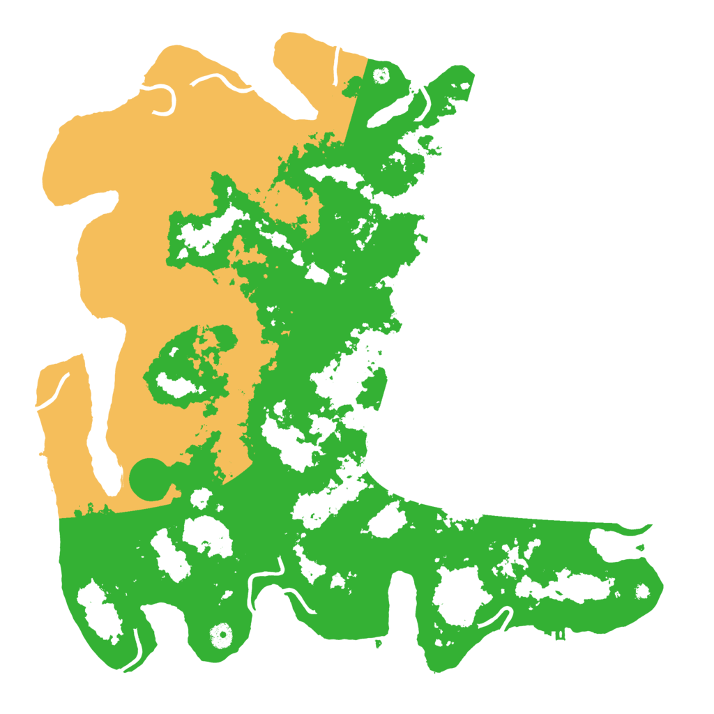Biome Rust Map: Procedural Map, Size: 4500, Seed: 796121906