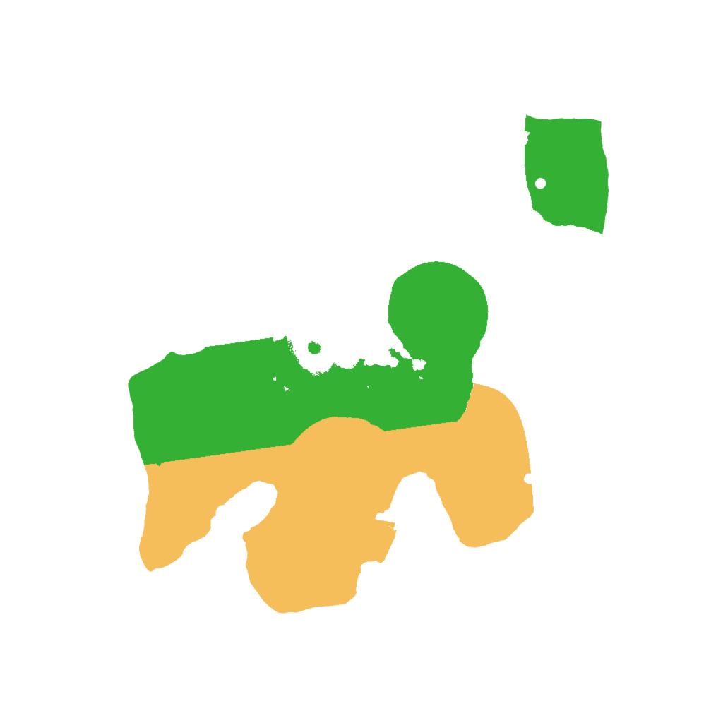 Biome Rust Map: Procedural Map, Size: 2000, Seed: 169