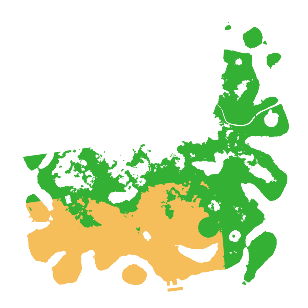 Biome Rust Map: Procedural Map, Size: 4000, Seed: 169