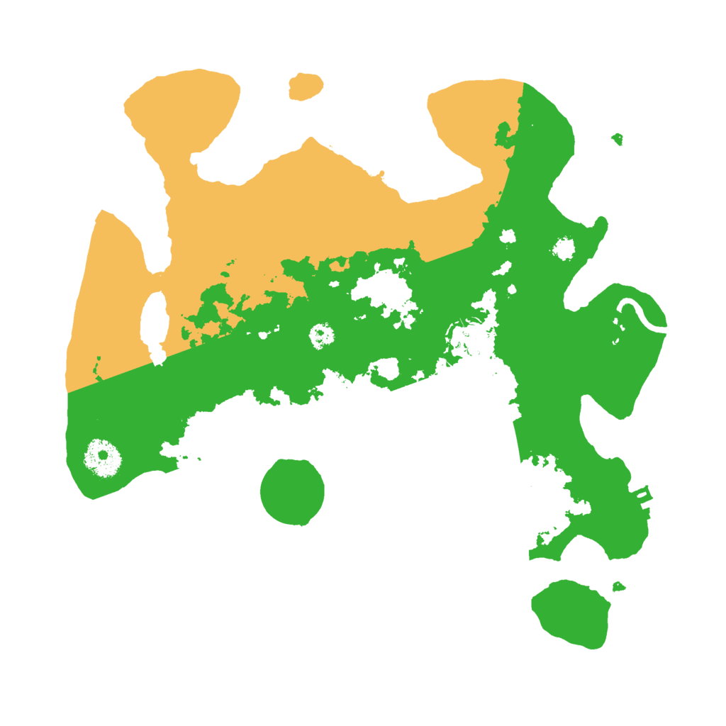 Biome Rust Map: Procedural Map, Size: 3000, Seed: 1371791656