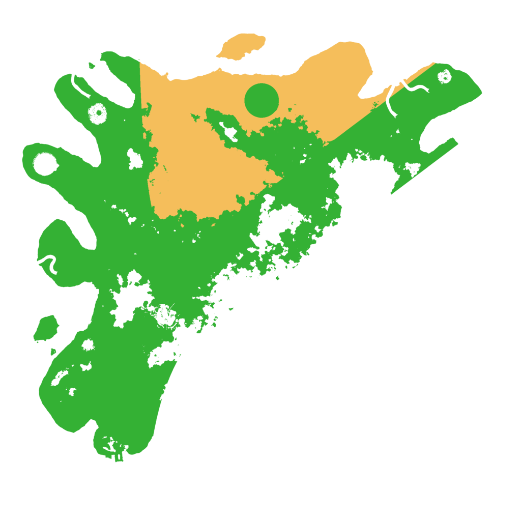 Biome Rust Map: Procedural Map, Size: 4000, Seed: 789175794