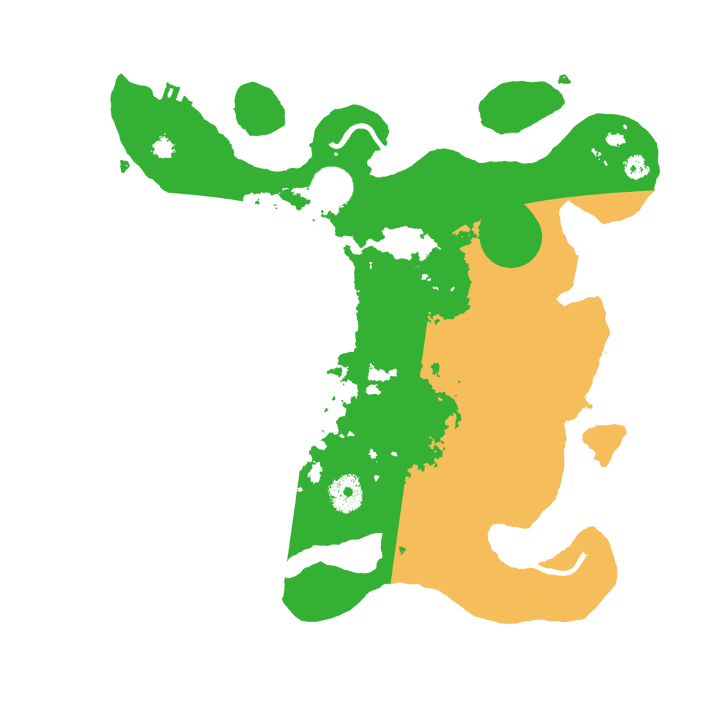 Biome Rust Map: Procedural Map, Size: 3000, Seed: 2980