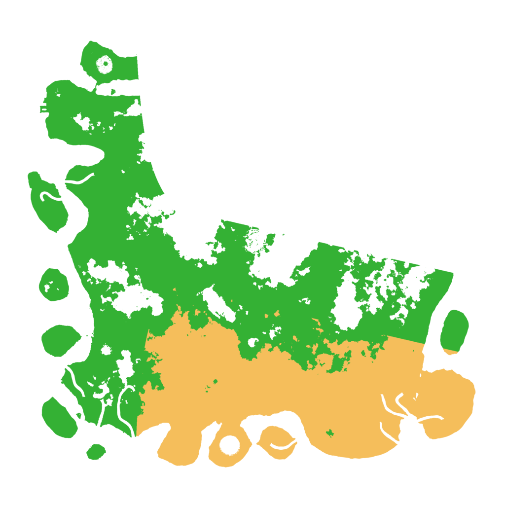 Biome Rust Map: Procedural Map, Size: 4500, Seed: 874472206