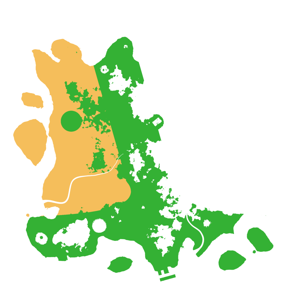 Biome Rust Map: Procedural Map, Size: 3750, Seed: 784823751