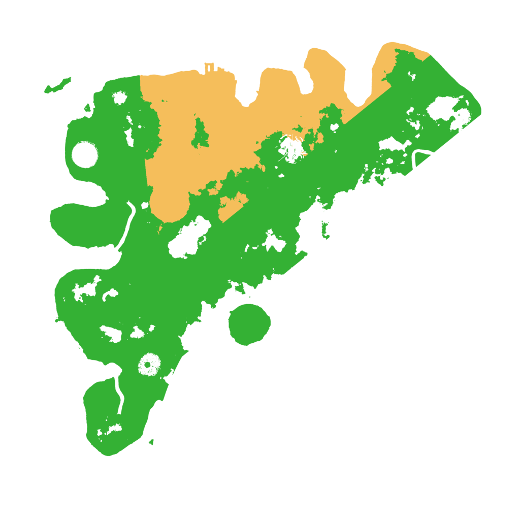 Biome Rust Map: Procedural Map, Size: 3500, Seed: 29267833