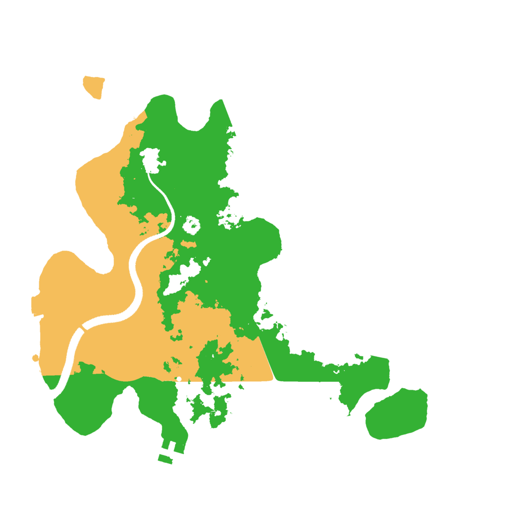 Biome Rust Map: Procedural Map, Size: 3000, Seed: 923440