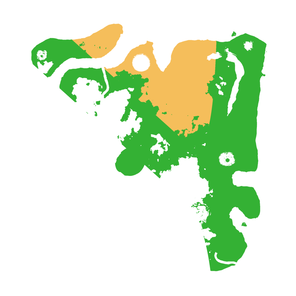 Biome Rust Map: Procedural Map, Size: 3000, Seed: 330078706