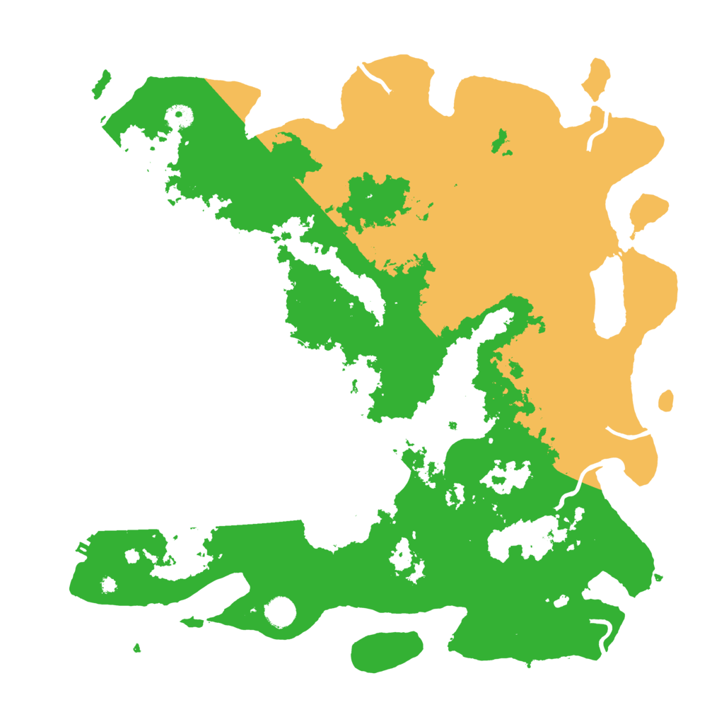 Biome Rust Map: Procedural Map, Size: 4250, Seed: 1813998128