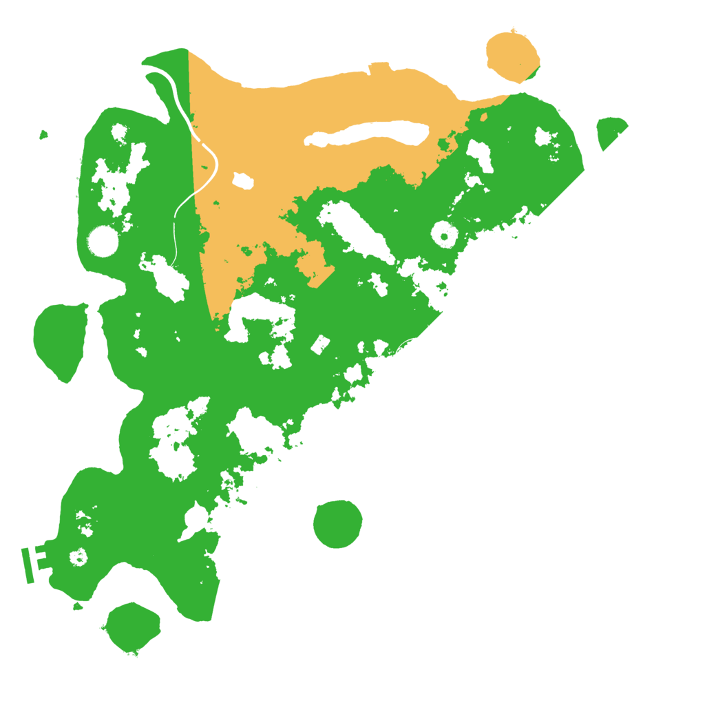 Biome Rust Map: Procedural Map, Size: 4000, Seed: 10671