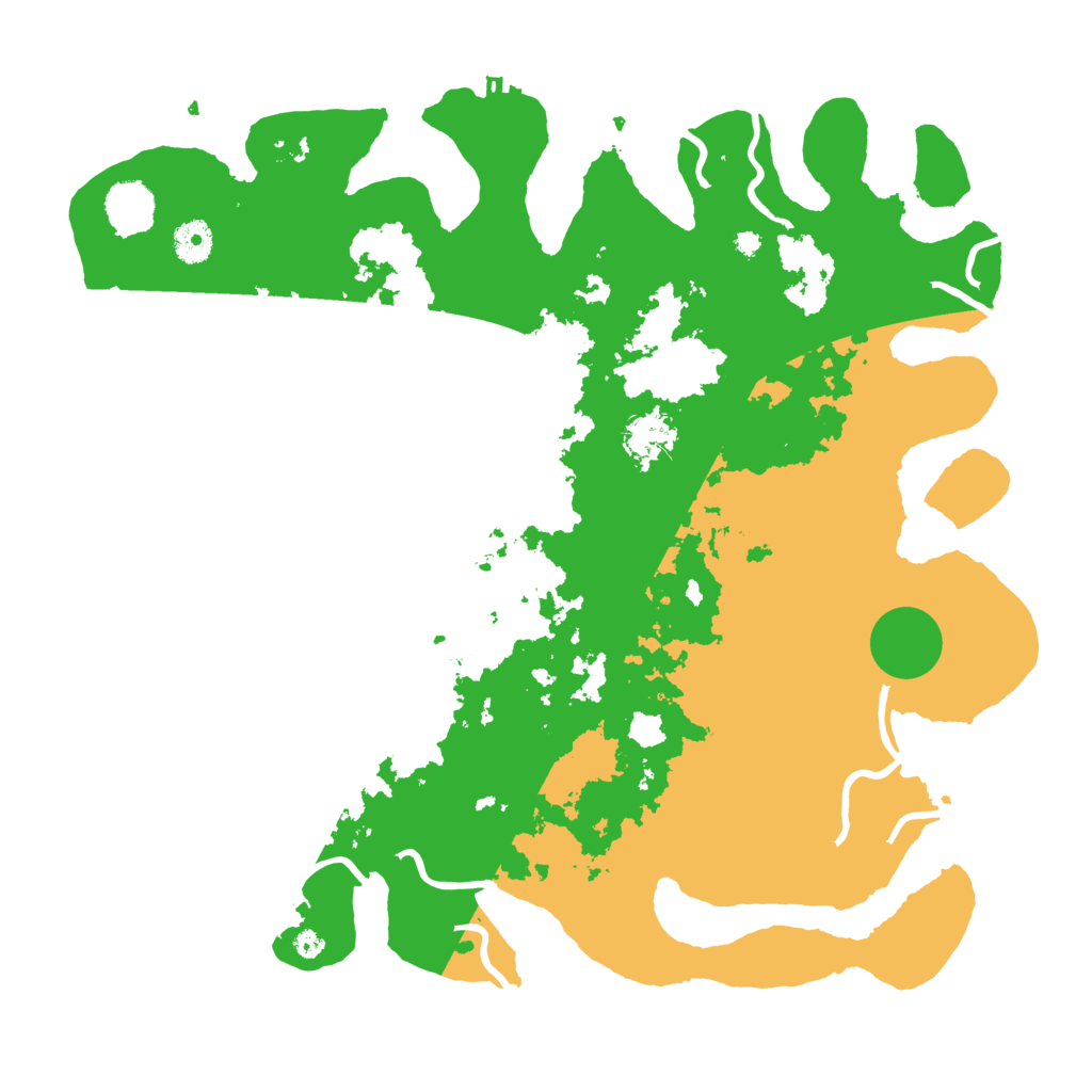 Biome Rust Map: Procedural Map, Size: 4000, Seed: 12568754