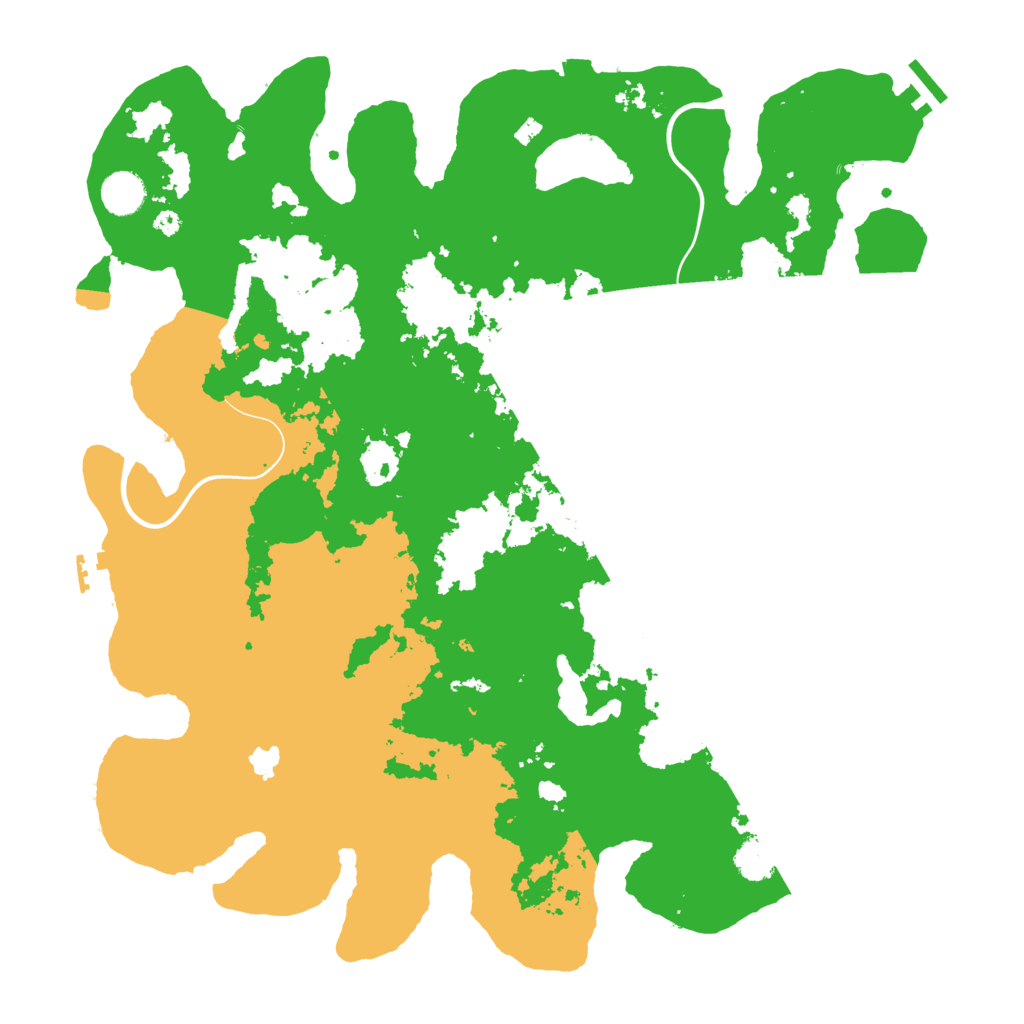Biome Rust Map: Procedural Map, Size: 4100, Seed: 420