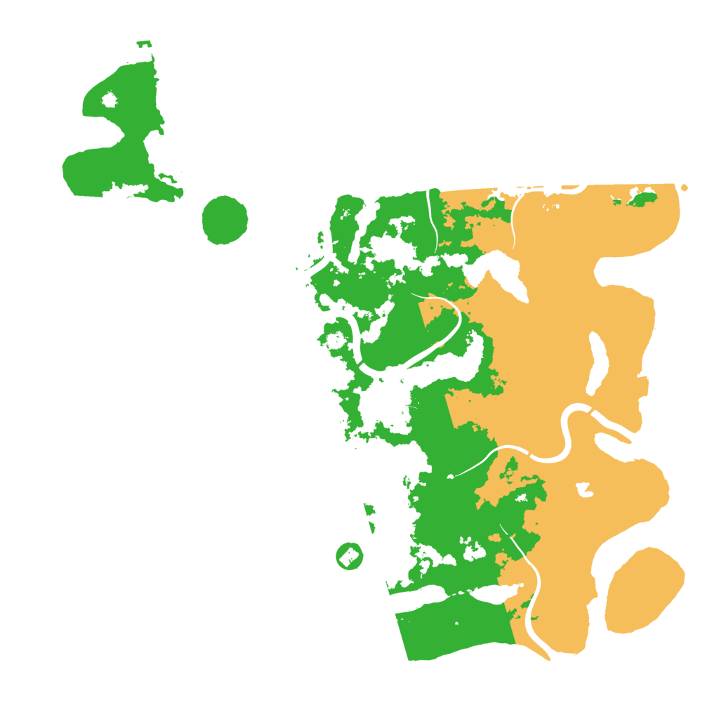 Biome Rust Map: Procedural Map, Size: 4250, Seed: 9821597