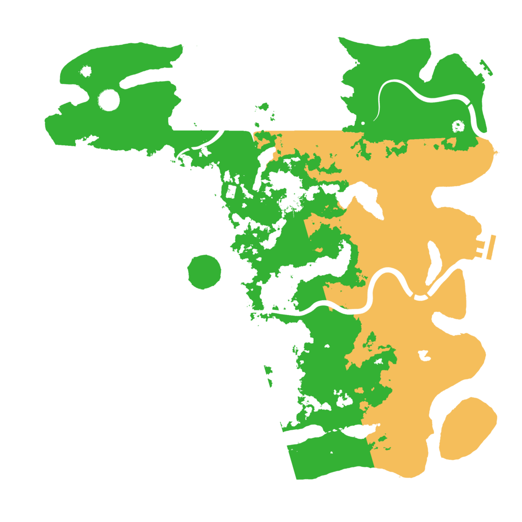 Biome Rust Map: Procedural Map, Size: 4250, Seed: 9821597