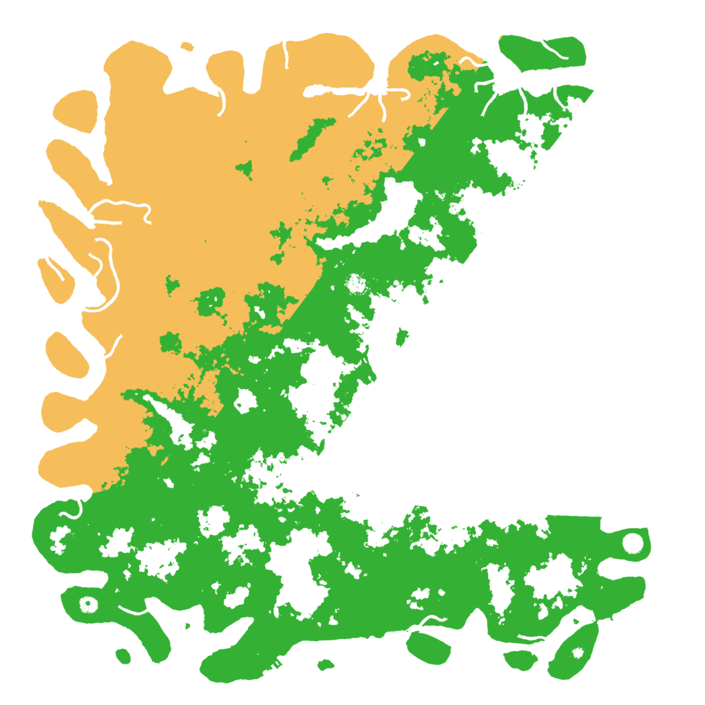 Biome Rust Map: Procedural Map, Size: 6000, Seed: 63330