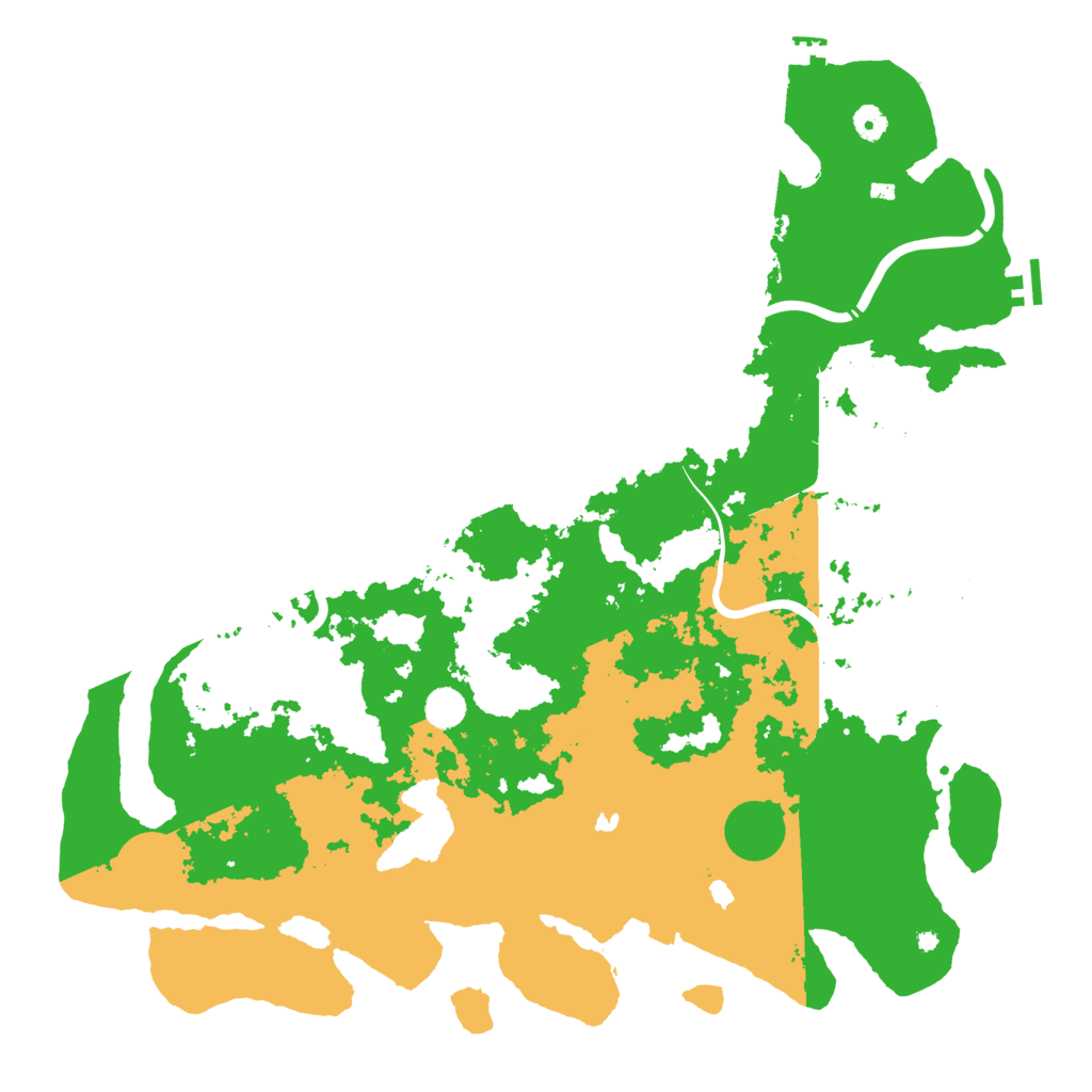Biome Rust Map: Procedural Map, Size: 4800, Seed: 1068524190