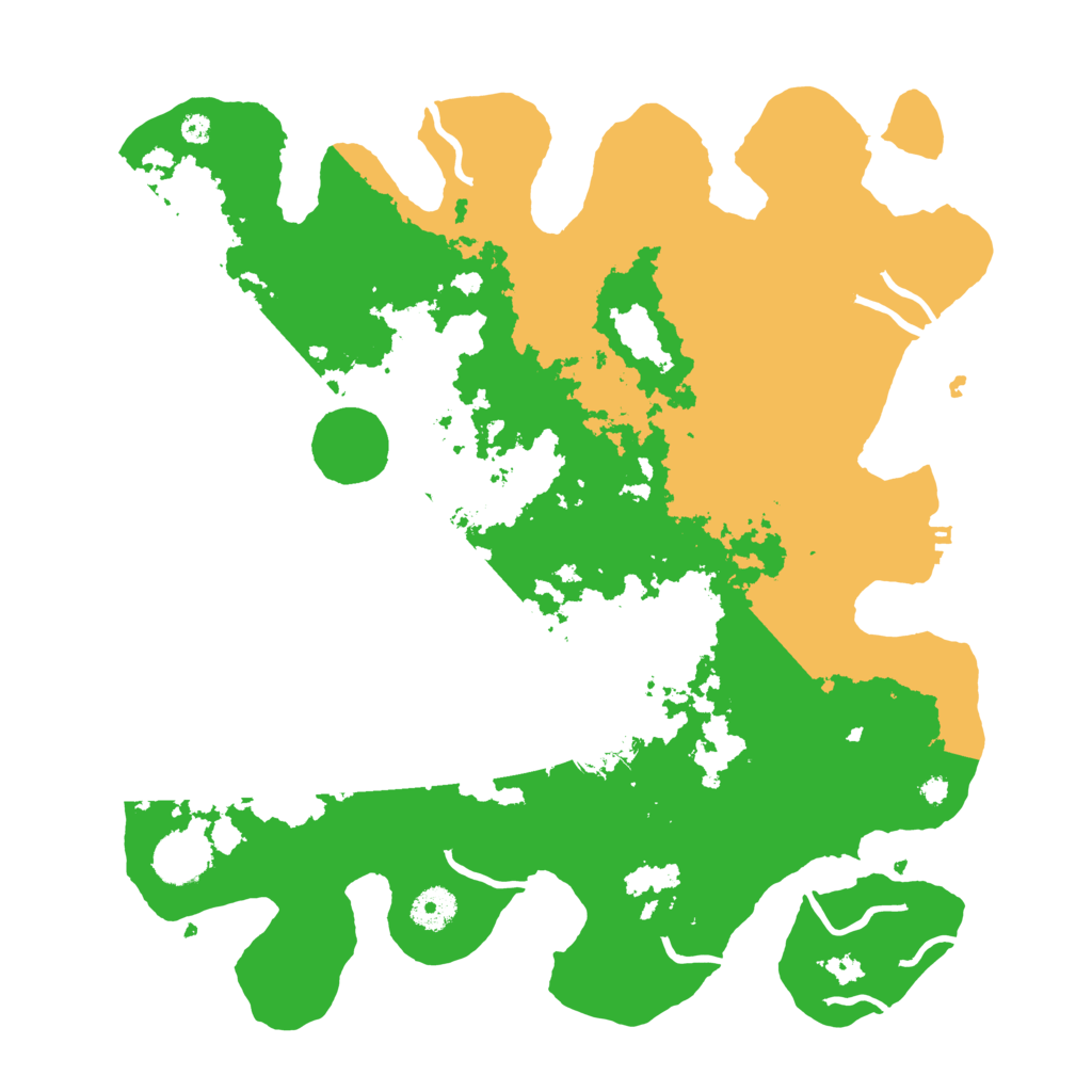 Biome Rust Map: Procedural Map, Size: 3781, Seed: 3835