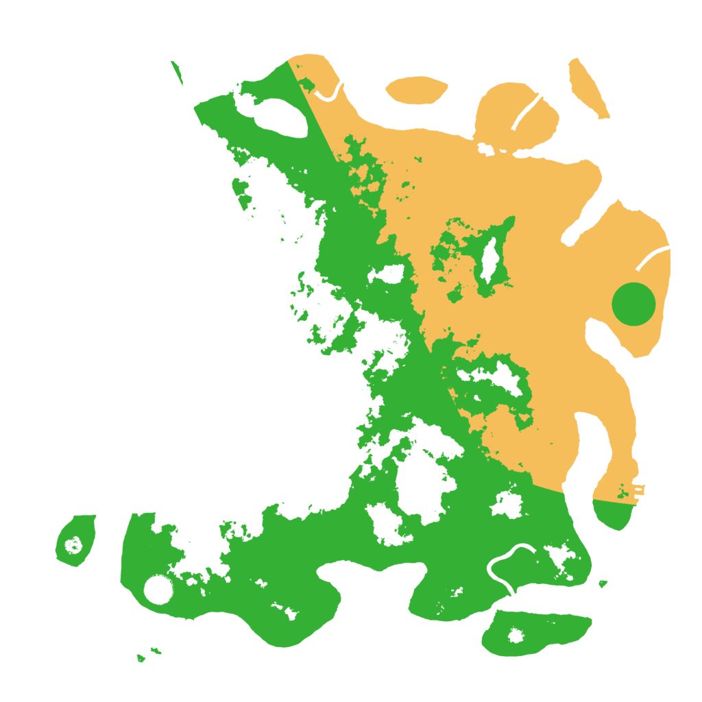 Biome Rust Map: Procedural Map, Size: 4250, Seed: 549164862