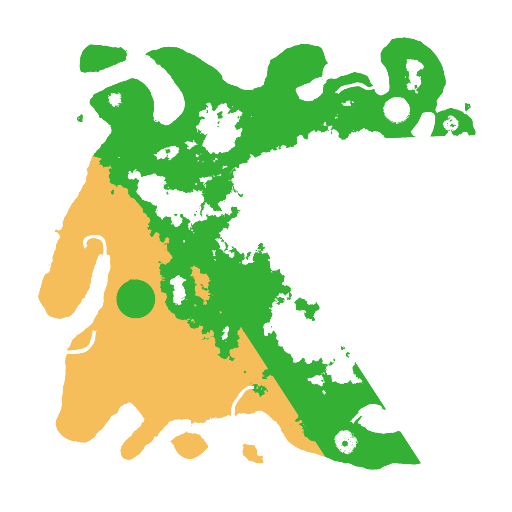 Biome Rust Map: Procedural Map, Size: 3500, Seed: 42480620