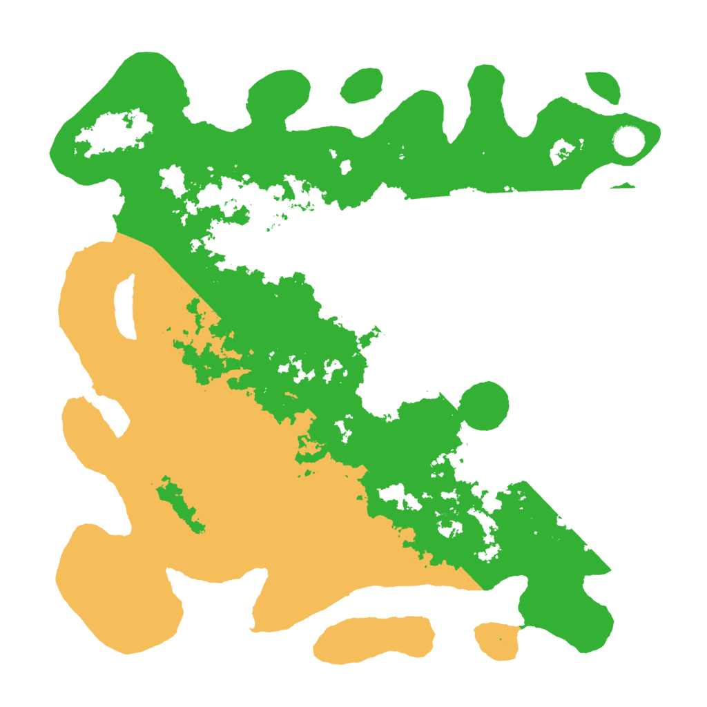 Biome Rust Map: Barren, Size: 4000, Seed: 1341211223