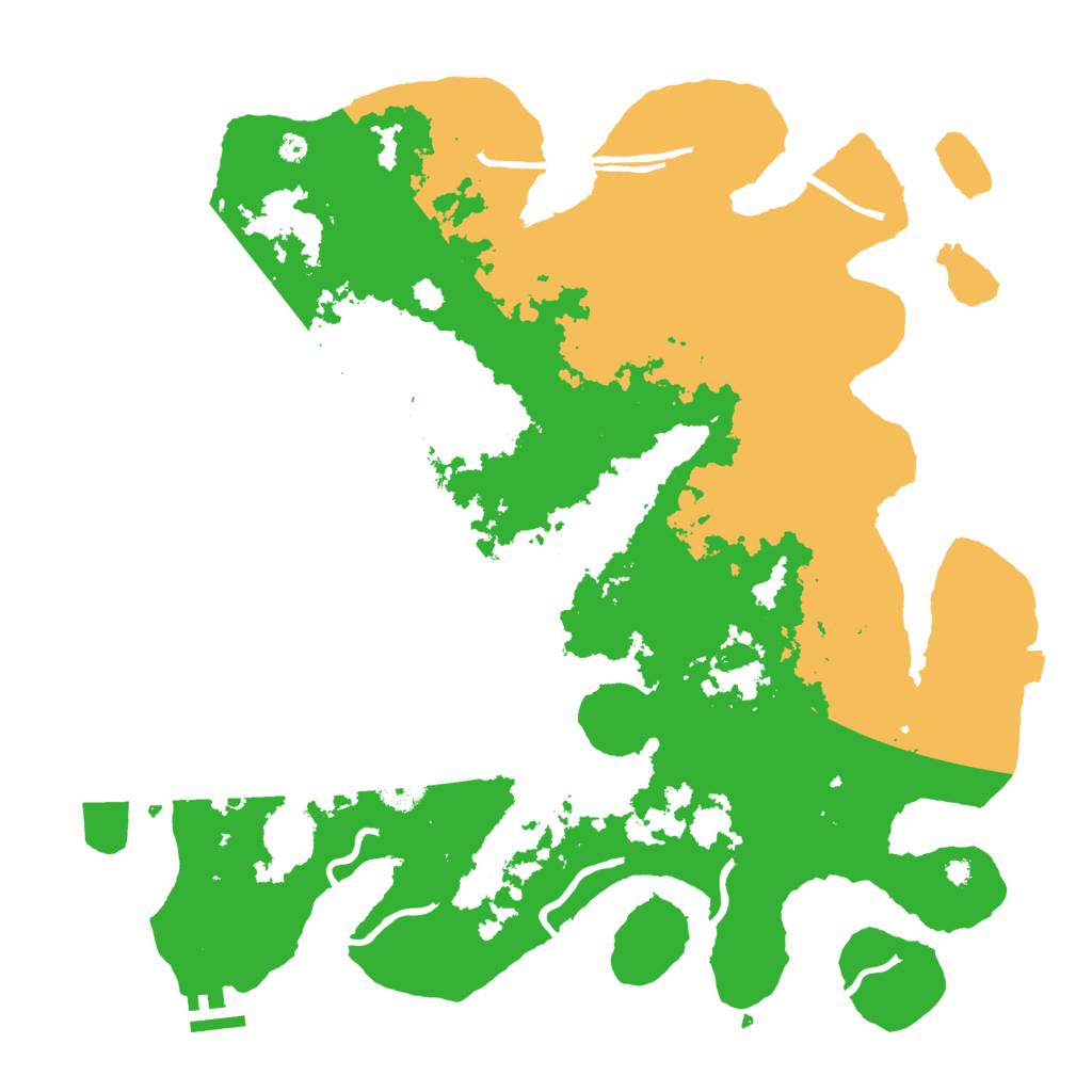 Biome Rust Map: Procedural Map, Size: 4000, Seed: 10070344