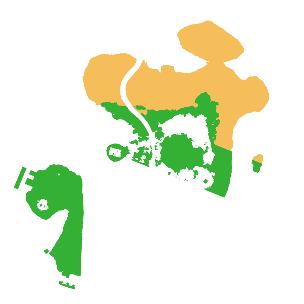 Biome Rust Map: Procedural Map, Size: 2700, Seed: 787592231