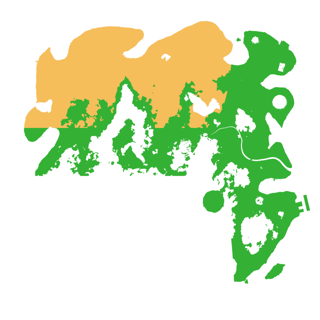 Biome Rust Map: Procedural Map, Size: 4000, Seed: 434859616