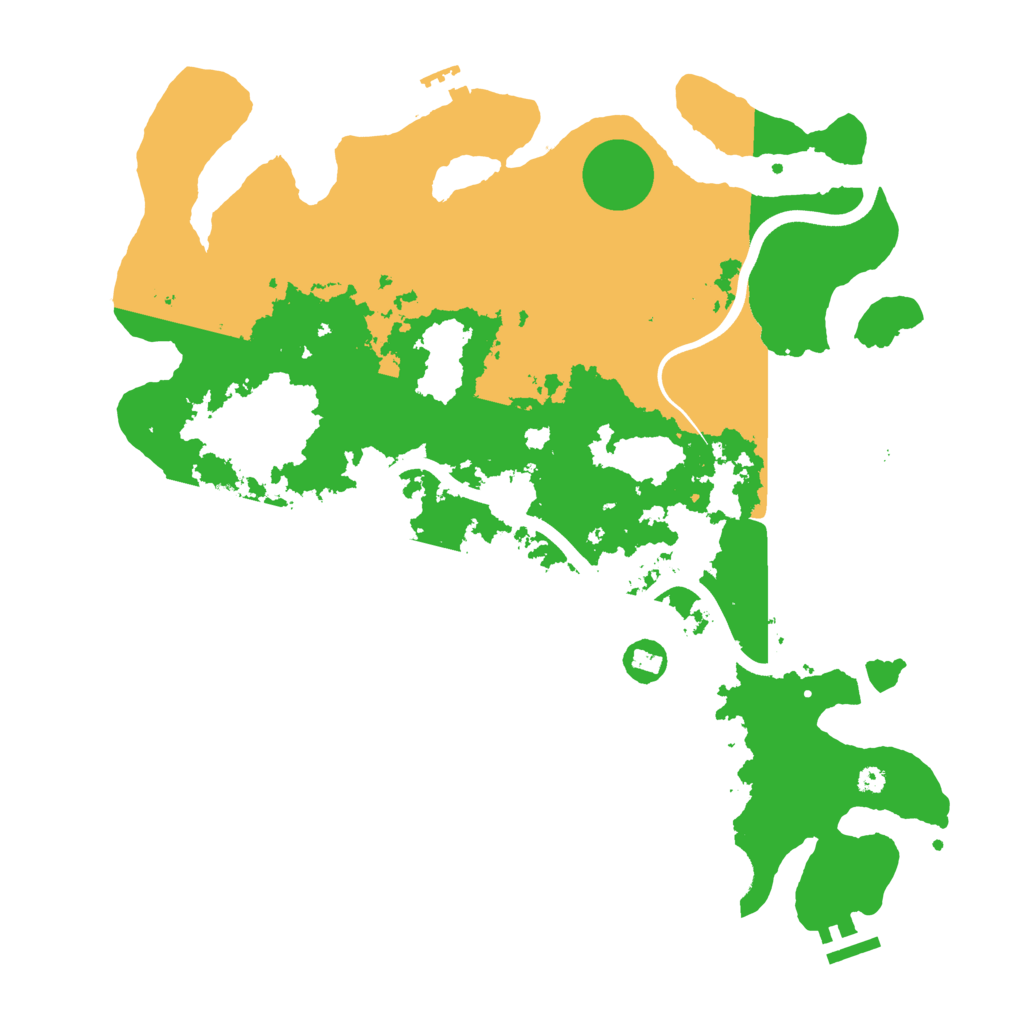 Biome Rust Map: Procedural Map, Size: 3800, Seed: 20120420