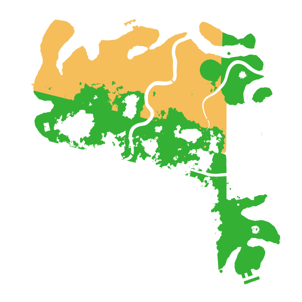Biome Rust Map: Procedural Map, Size: 3800, Seed: 20120420