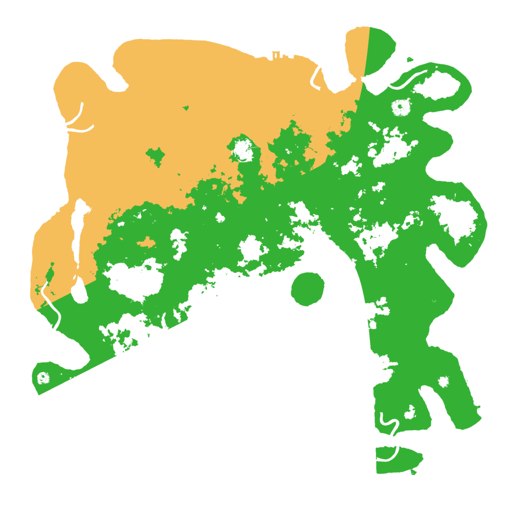 Biome Rust Map: Procedural Map, Size: 4300, Seed: 1213151