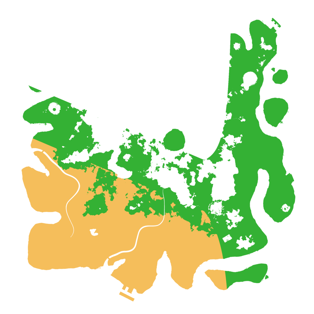 Biome Rust Map: Procedural Map, Size: 4001, Seed: 1270697748
