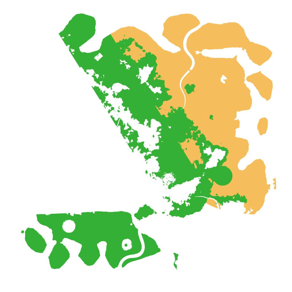 Biome Rust Map: Procedural Map, Size: 4001, Seed: 1270697747