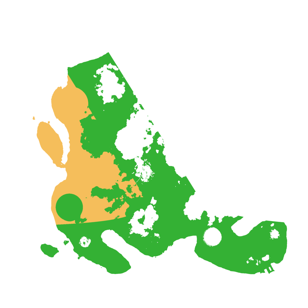 Biome Rust Map: Procedural Map, Size: 3000, Seed: 2406978