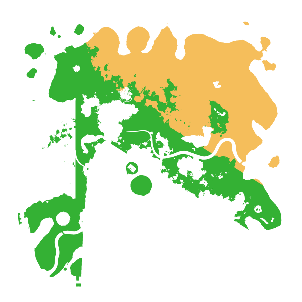 Biome Rust Map: Procedural Map, Size: 4000, Seed: 590661187