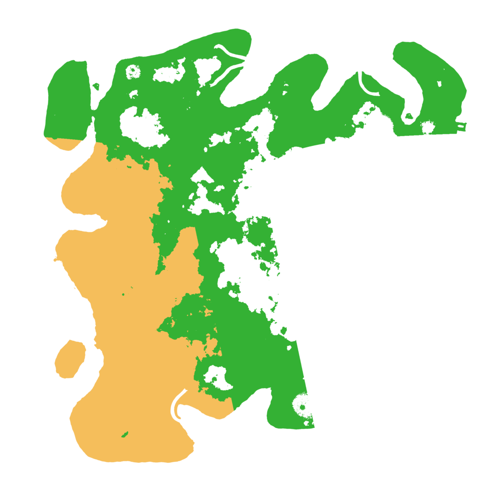 Biome Rust Map: Procedural Map, Size: 3500, Seed: 4678563