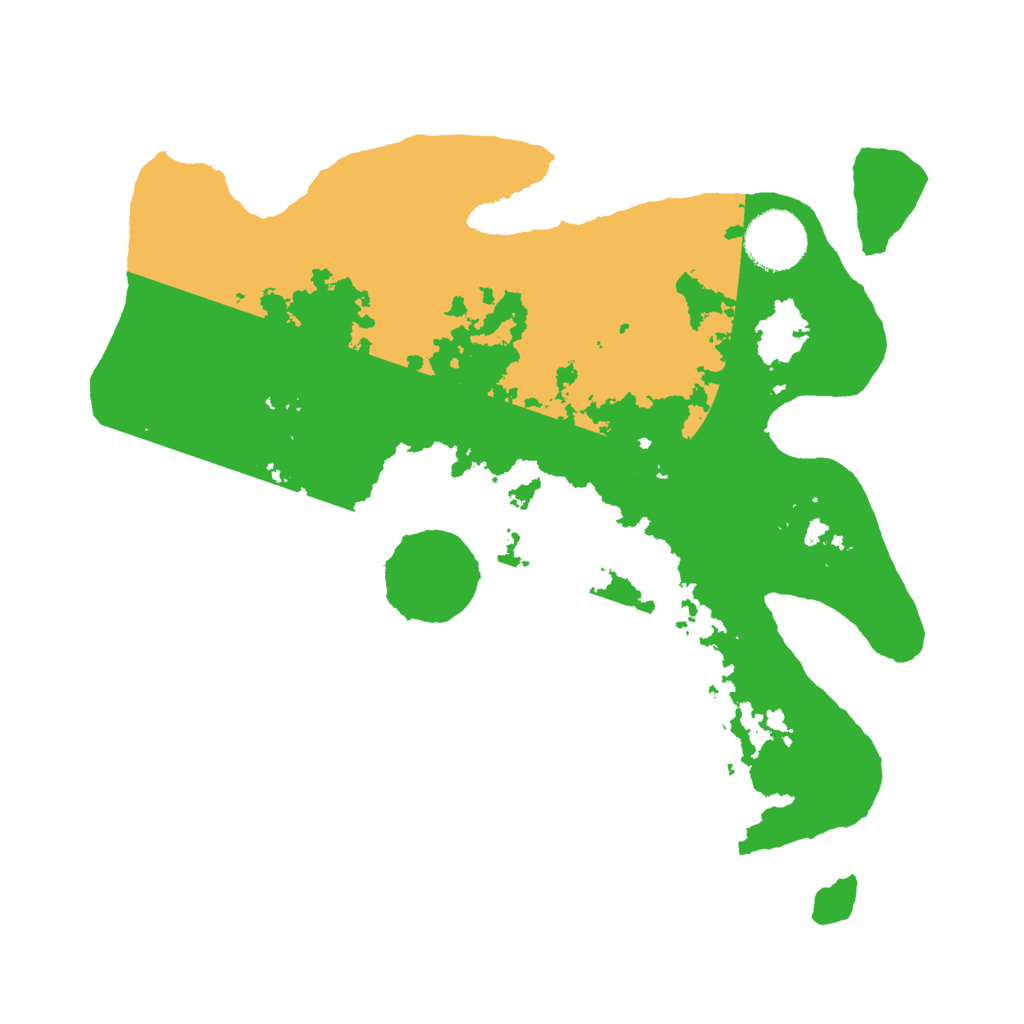 Biome Rust Map: Barren, Size: 3000, Seed: 689777