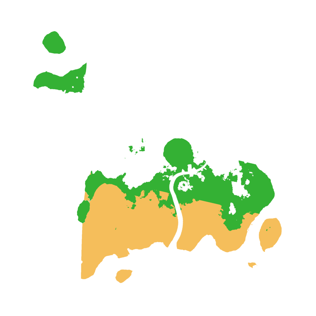 Biome Rust Map: Procedural Map, Size: 3000, Seed: 699167845