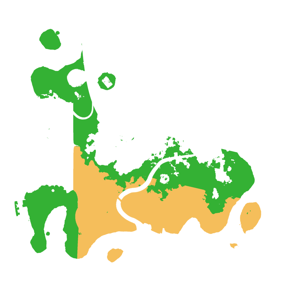 Biome Rust Map: Procedural Map, Size: 3000, Seed: 699167845