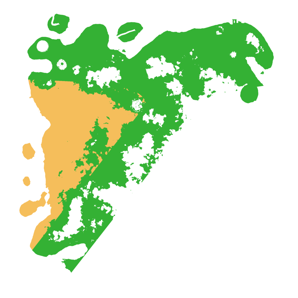 Biome Rust Map: Procedural Map, Size: 4500, Seed: 97669763