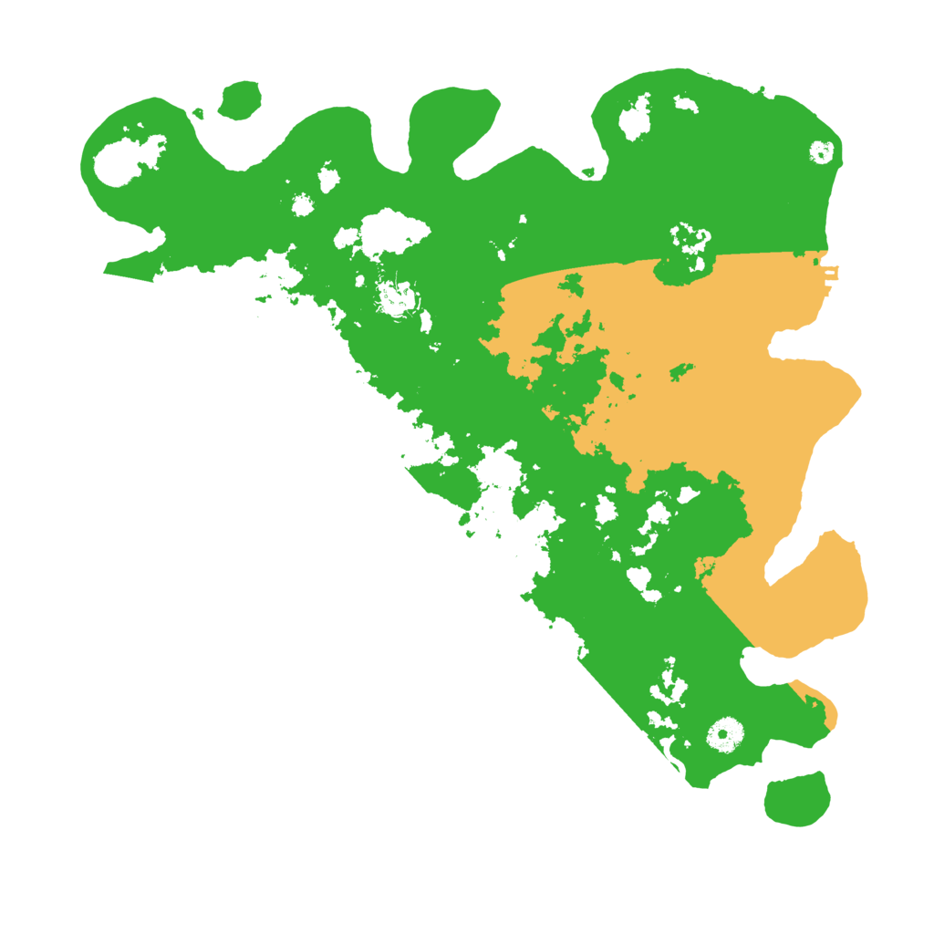 Biome Rust Map: Procedural Map, Size: 4000, Seed: 990206