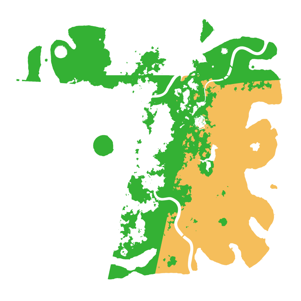 Biome Rust Map: Procedural Map, Size: 4250, Seed: 79017088