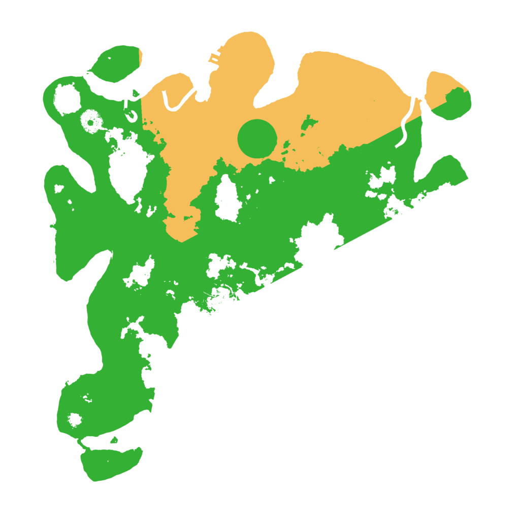 Biome Rust Map: Procedural Map, Size: 3500, Seed: 712931603
