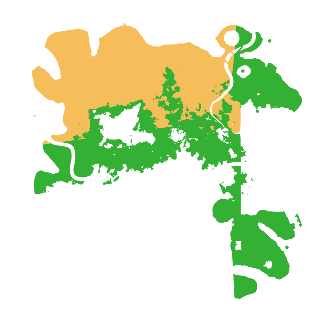 Biome Rust Map: Procedural Map, Size: 3750, Seed: 474029428