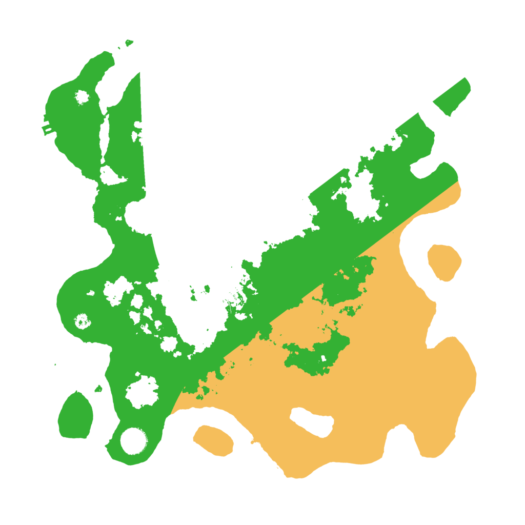 Biome Rust Map: Procedural Map, Size: 3500, Seed: 356307504