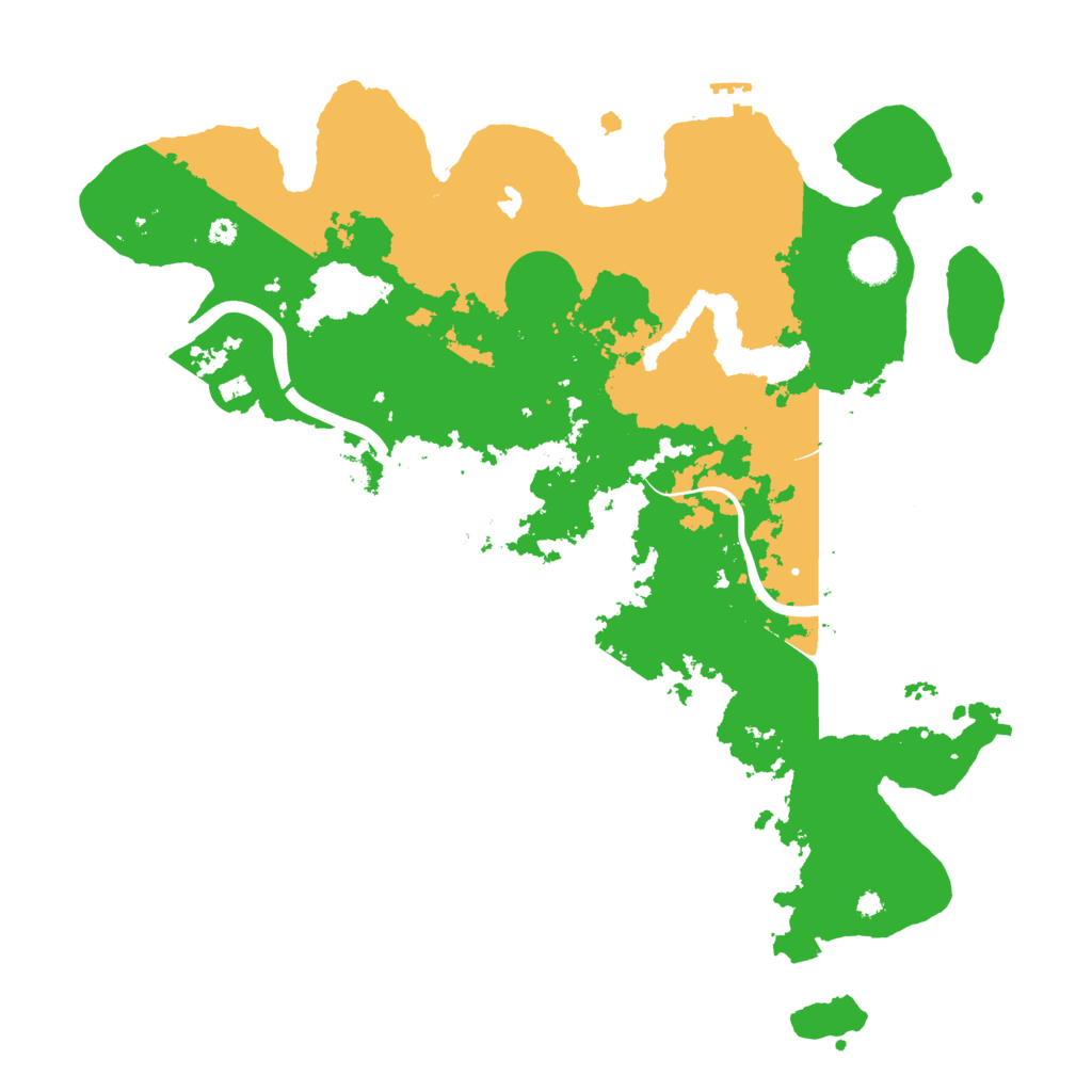Biome Rust Map: Procedural Map, Size: 4000, Seed: 851732835