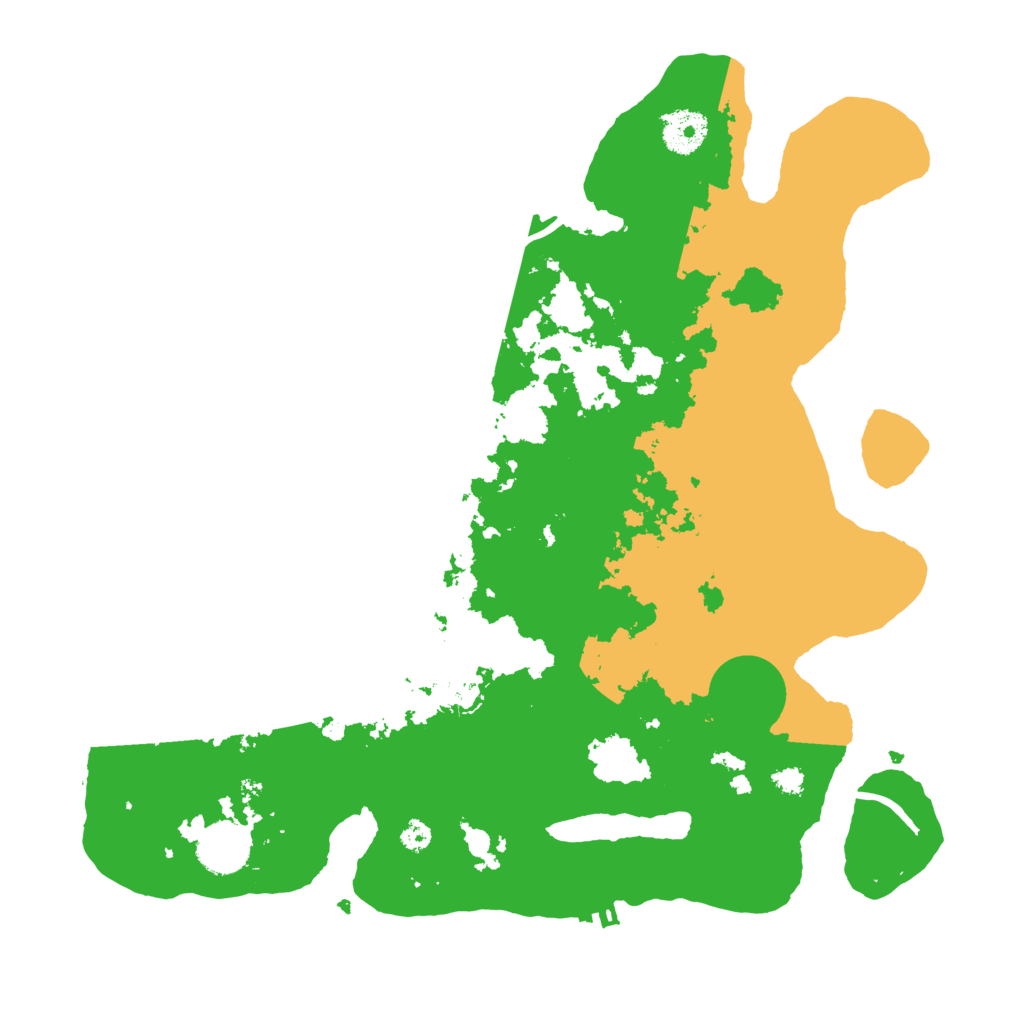 Biome Rust Map: Procedural Map, Size: 3500, Seed: 20221028