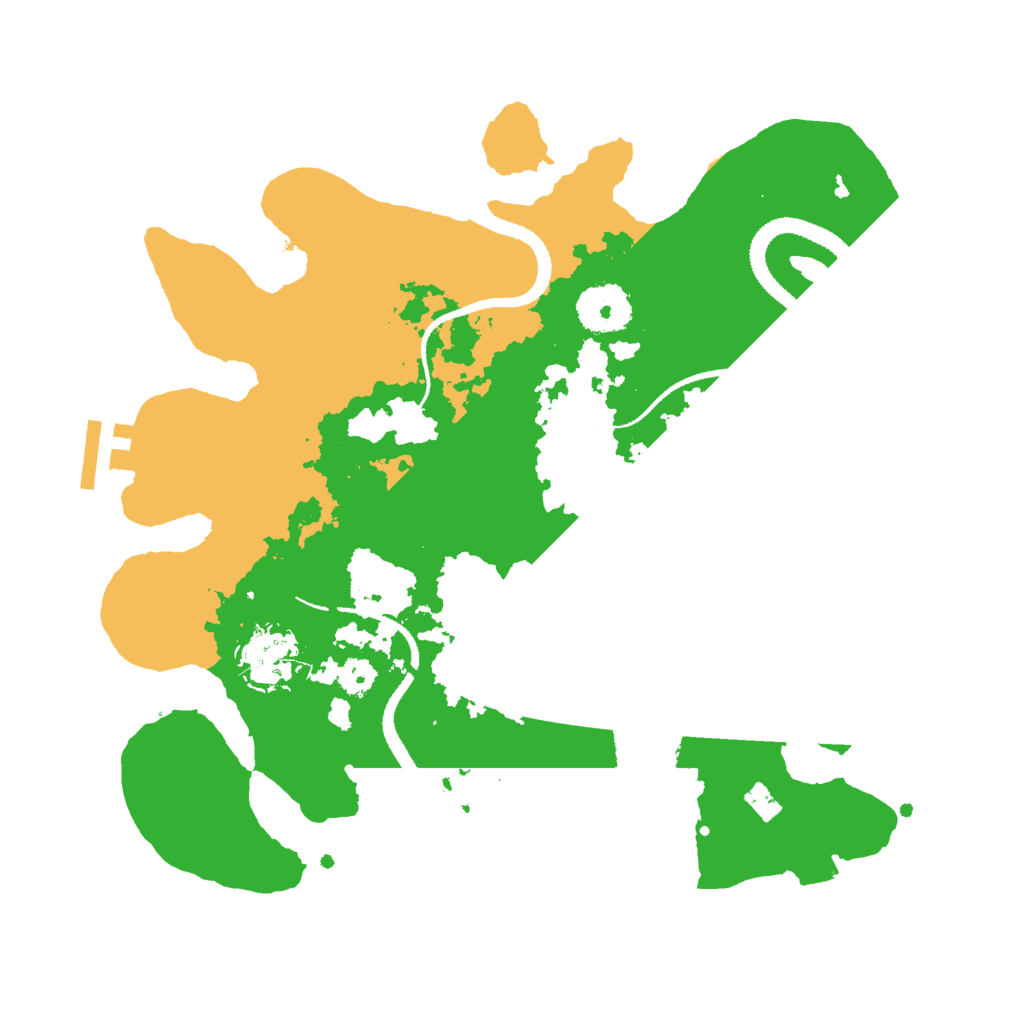 Biome Rust Map: Procedural Map, Size: 3000, Seed: 1976503495