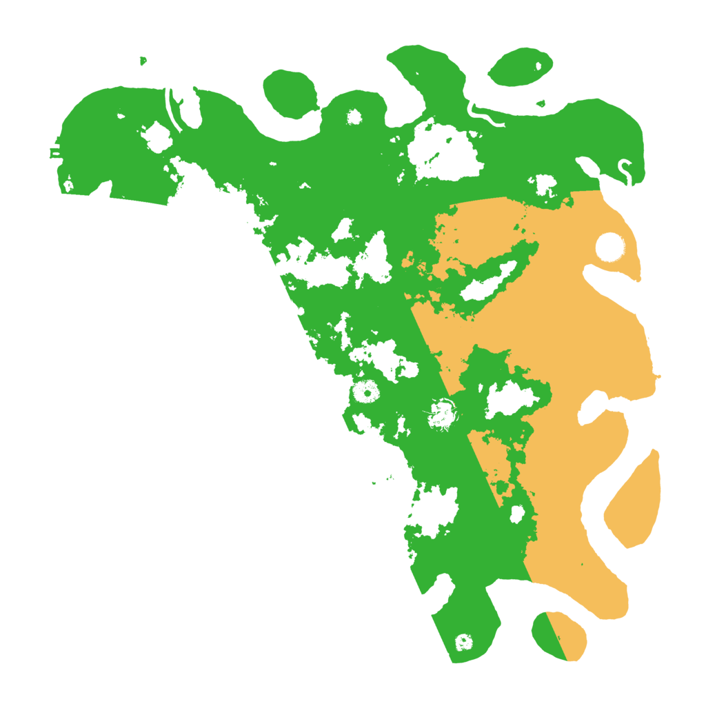 Biome Rust Map: Procedural Map, Size: 4250, Seed: 1277927740