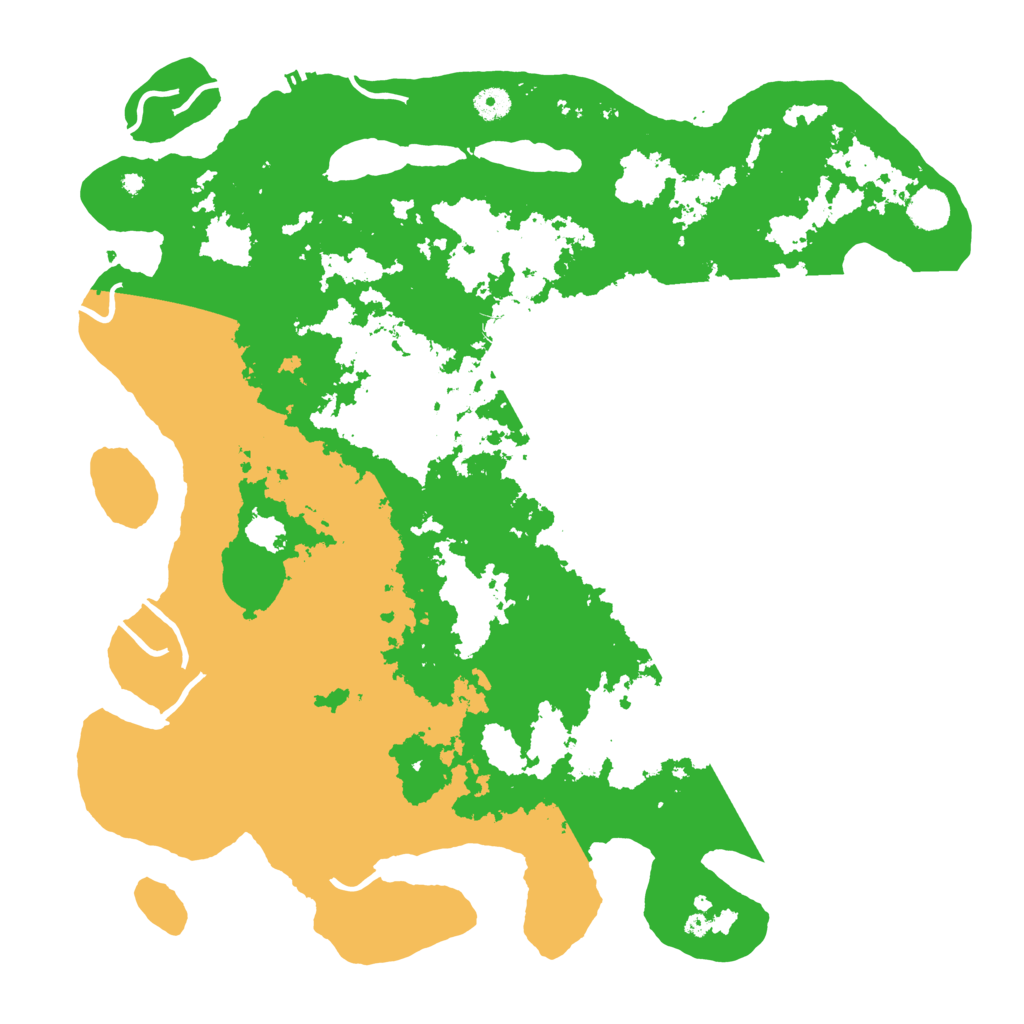 Biome Rust Map: Procedural Map, Size: 4500, Seed: 23959