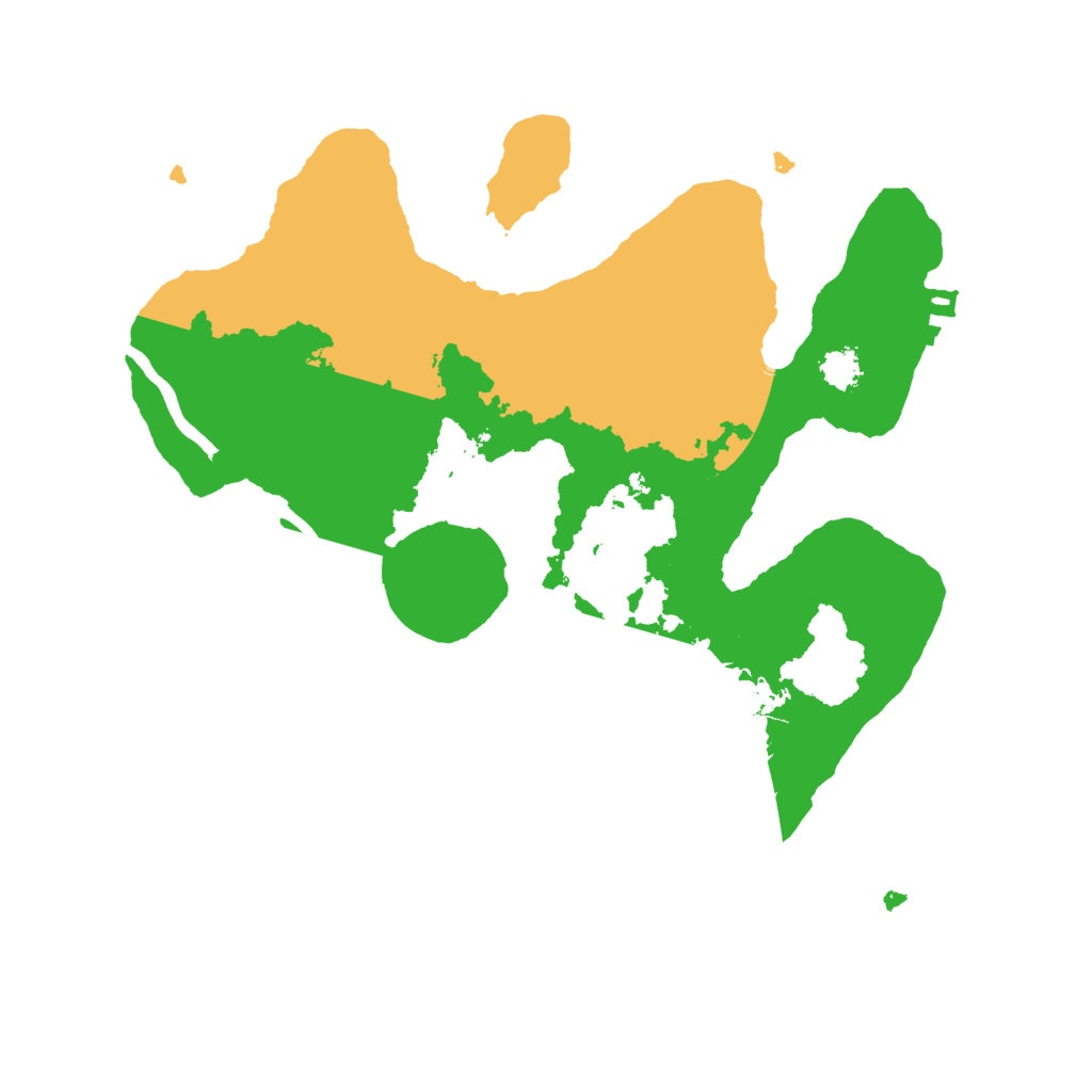 Biome Rust Map: Procedural Map, Size: 2499, Seed: 2147483647