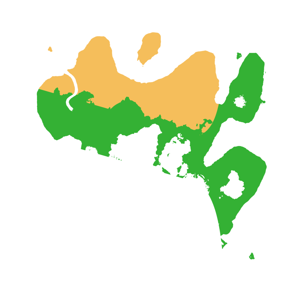 Biome Rust Map: Procedural Map, Size: 2498, Seed: 2147483647